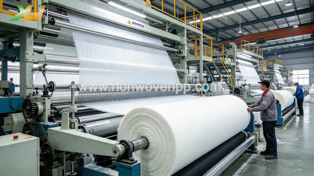 needle punch nonwoven fabric